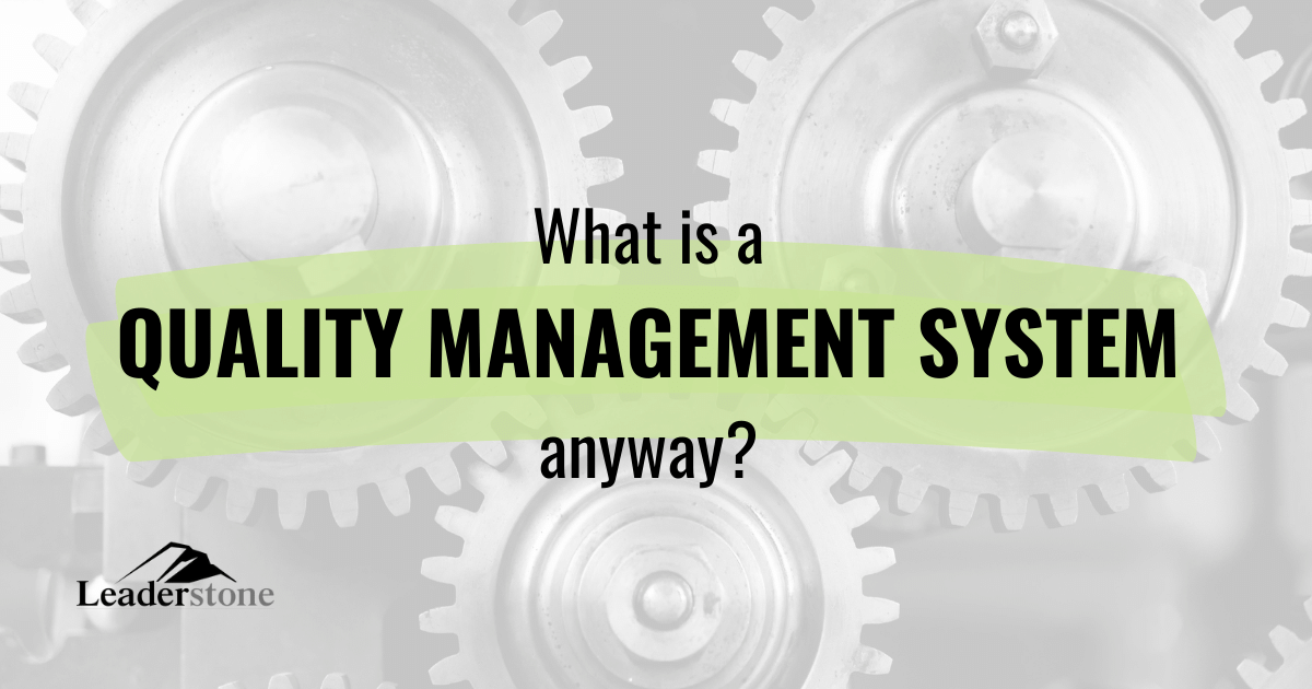 what is a quality management system titel
