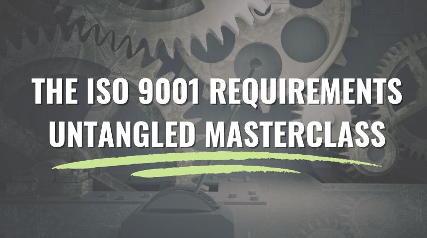 ISO 9001 Requirements Training