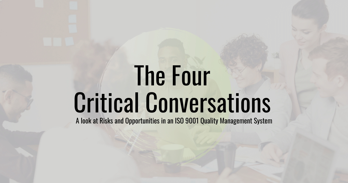risks and opportunities in iso 9001